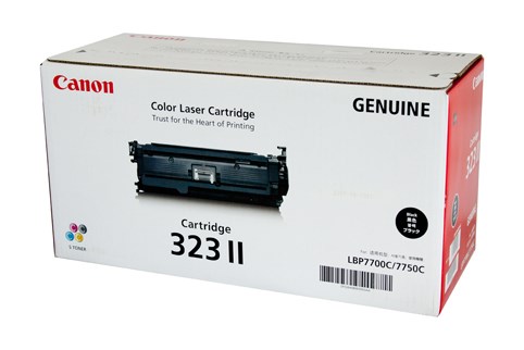 Canon CART323BKII Original Laser Toner Cartridge - Black Pack