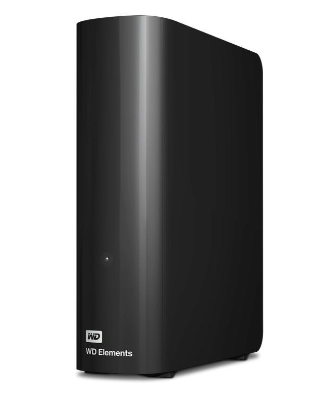 WD Elements WDBBKG0080HBK-AESN 8 TB Desktop Hard Drive - 3.5" External - Black