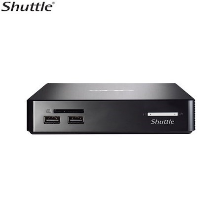 Shuttle Ns02av2 Mini PC 0.5L System-Rockchip RK3368, 2GB Ram, 16GB Emmc, Lan, 4xUSB, Wifi+Bt, Vesa, Hdmi, Android 8.1, Free Digital Signage Software