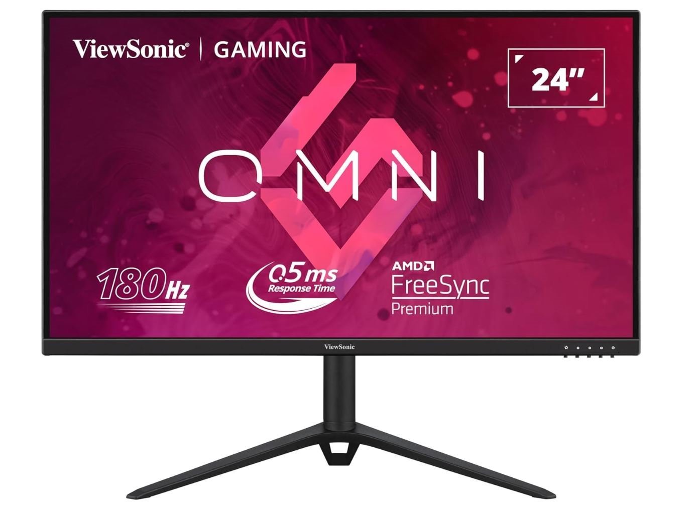 ViewSonic VX2428 24' 180Hz 0.5MS, Fast Ips, Crisp Image And Smooth Play. Vesa Clear MR Certified, Freesync, Adaptive SYNC, Speakers, Monitor