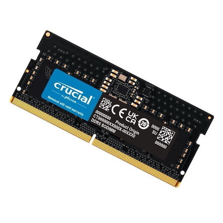 Crucial 8GB (1x8GB) DDR5 Sodimm 5600MHz C46 1.1V Notebook Laptop Memory