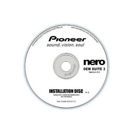 Pioneer Software Nero Suite 3 Oem Version 6.6 - Play Edit Burn & Share Blu-Ray & 3D Contents - PowerDVD10 InstantBurn5.0 Power2Go8.0 PowerProducer5.5