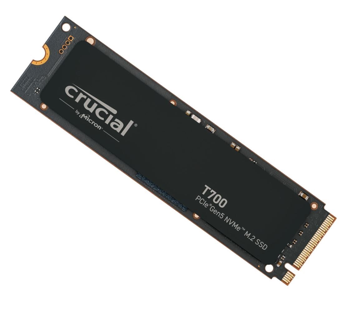 Crucial T700 1TB Gen5 NVMe SSD - 11700/9500 MB/s R/W 600TBW 1500K IOPs 1.5M HRS MTTF With DirectStorage For Intel 13TH Gen & Amd Ryzen 7000