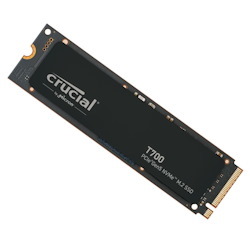 Crucial T700 1TB Gen5 NVMe SSD - 11700/9500 MB/s R/W 600TBW 1500K IOPs 1.5M HRS MTTF With DirectStorage For Intel 13TH Gen & Amd Ryzen 7000