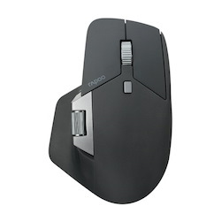 Rapoo MT760L Black Multi-Mode Wireless Mouse -Switch Between Bluetooth 3.0, 5.0 And 2.4G -Adjust Dpi From 600 To 3200