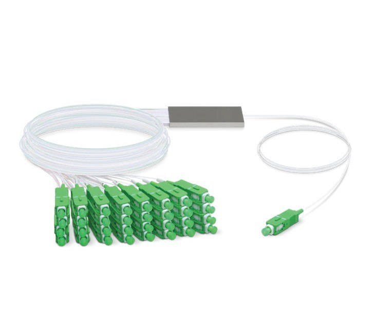 Ubiquiti UFiber Gigabit Passive Optical Network Splitter 1:32, For Use With UFiber Olt Solutions, Terminated With Sc/Apc Connector