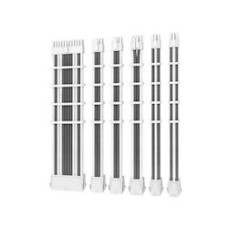 Antec Cip4 Cable Kit White Grey - 6 Pack, 24Atx, 4+4 Eps, 16Awg Thicker, High Performance 300MM Long Length. Premium Sleeved & Universal
