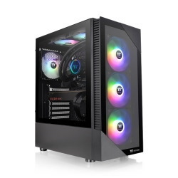 ThermalTake THM Cas View-200-Tempered-Glass-Black