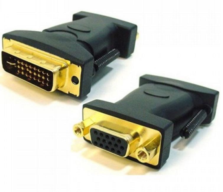 Astrotek Dvi To Vga Adapter Converter 24+5 Pins Male To 15 Pins Female Gold Plated