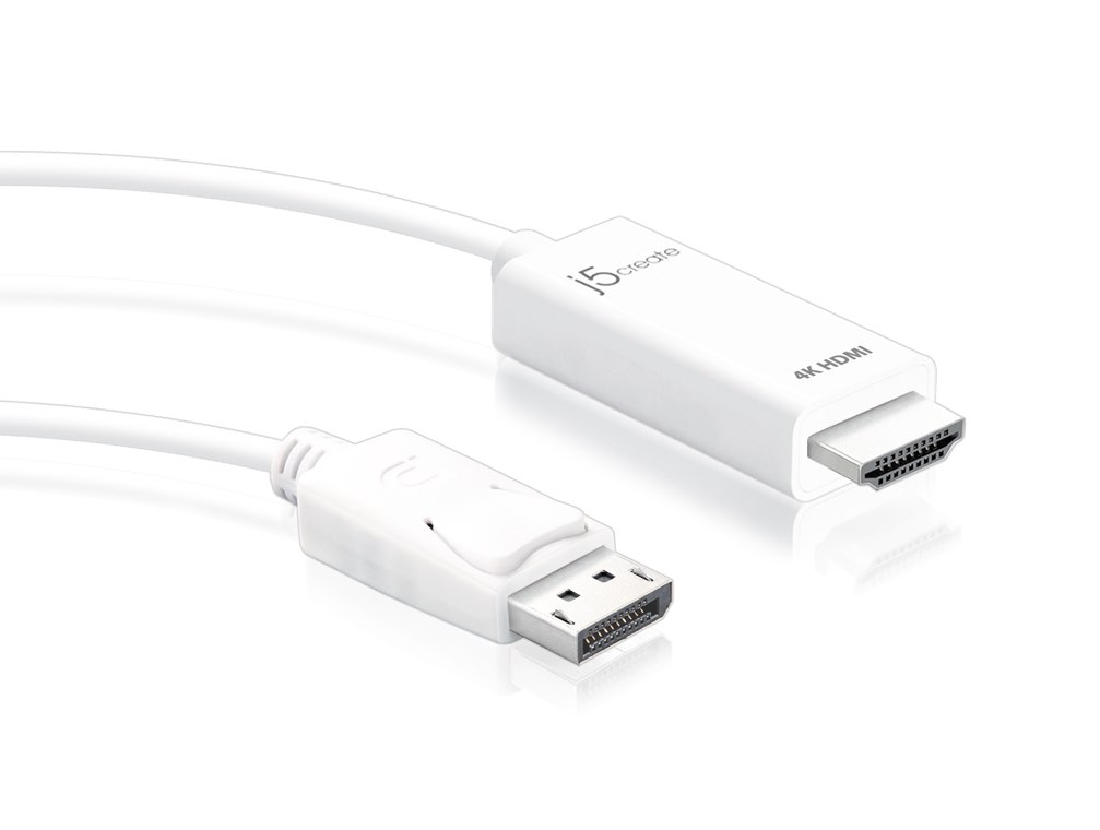 J5create DisplayPort To 4K Hdmi Cable