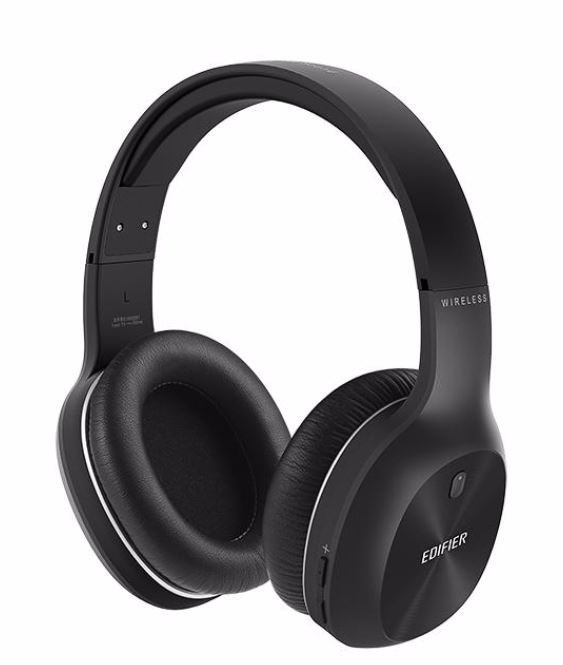 Edifier W800BT Plus Bluetooth Over The Ear Wireless Headphones Black - Microphone/Wireless Bluetooth Headset 5.1/Long 50HR Battery Life/40Mm Drivers