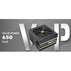 Antec VPP 650W 80 Plus @ 85% Efficiency Ac 120V - 240V, Continuous Power, 120MM Silent Fan. Atx Power Supply, Psu,3 Years Warranty.