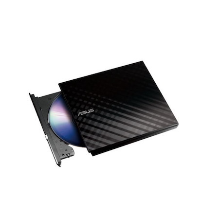 Asus Sdrw-08D2s-U Lite/Black/Asus External DVD Writer, Portable 8X DVD Burner With M-Disc Support, For Windows And Mac Os