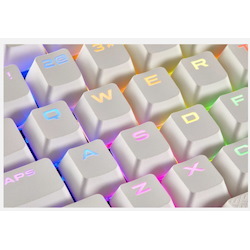 Corsair Gaming PBT Double-Shot Keycaps Full 104/105-Keyset - White