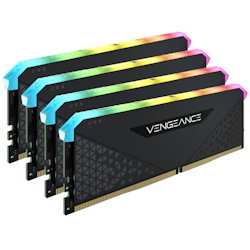 Corsair Vengeance RGB RS 32GB (4x8GB) DDR4 3600MHz C18 18-22-22-42 Black Heatspreader Desktop Gaming Memory