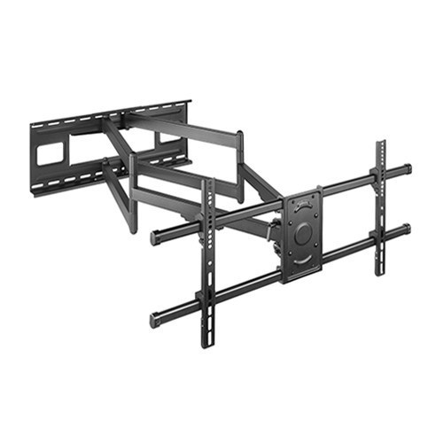 Brateck Extra Long Arm Full-Motion TV Wall Mount For Most 43'-90' Flat Panel TVs Up To 80KG Vesa 200x200/300x200/300x300/400x200/400x300/MAX 800X400