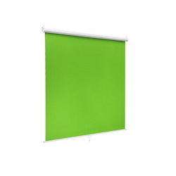 Brateck 92'' Wall-Mounted Green Screen Backdrop Viewing Size(WxH):150×180cm
