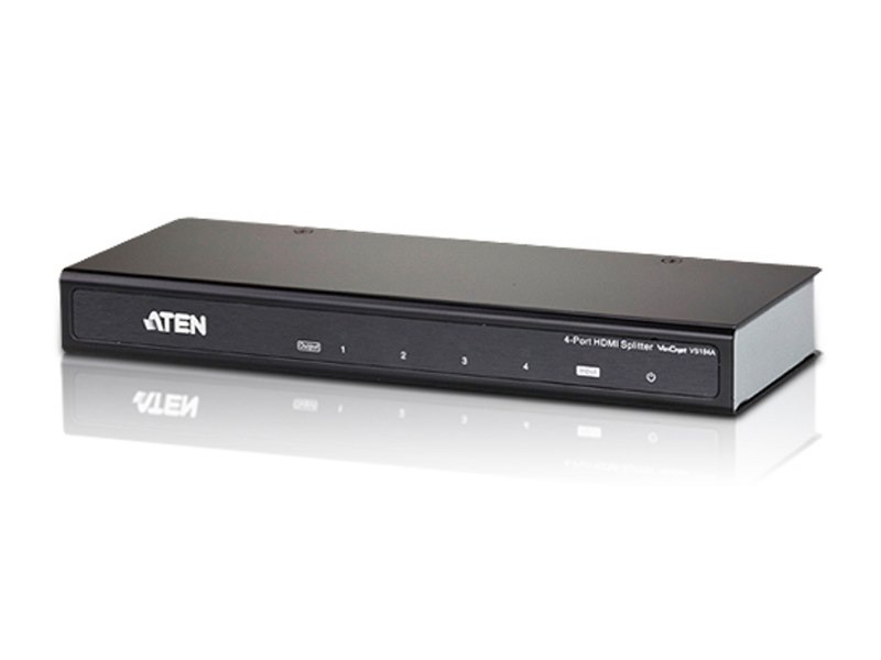 Aten Video Splitter 4 Port Hdmi 4K Splitter, HDCP 1.4. Up To 4096 X 2160 / 3840 X 2160 @ 60Hz (4:4:4)