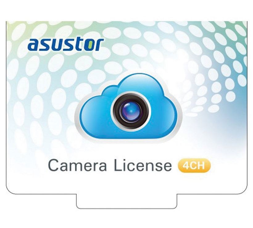 Asustor NVR 4 Channel Camera Licenses For Surveillance Center Digital Version