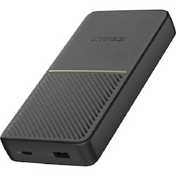 OtterBox Fast Charge Power Bank 20K mAh - Black (78-80642), Sleek, Dual Port Usb-C & Usb-A, Includes Usb-A To Usb-C Cable (15Cm/6In), Usb PD 2.0/3.0