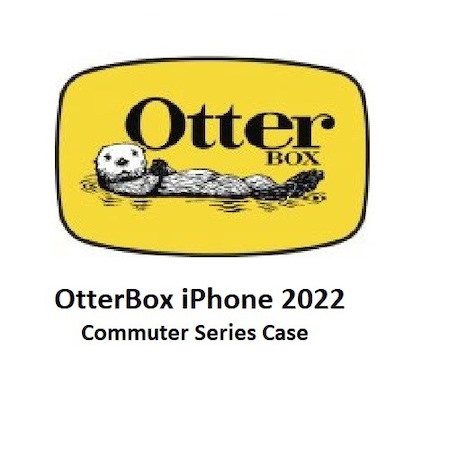 OtterBox Apple New iPhone Pro Max 6.7' 2022 Commuter Series Antimicrobial Case - Blue (77-88449), 3X Military Standard Drop Protection
