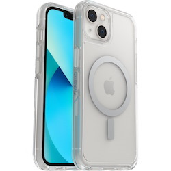OtterBox Apple iPhone 13 Symmetry Series+ Clear Antimicrobial Case For MagSafe - Clear (77-85644), 3X Military Standard Drop Protection, Ultra-Slim