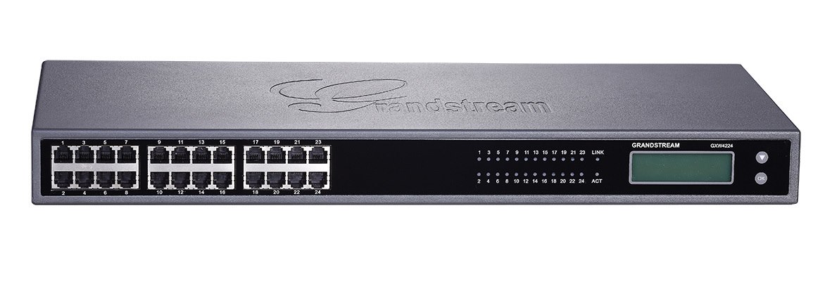 Grandstream 24 Port FXS Gateway, 1 GigE, Version 2