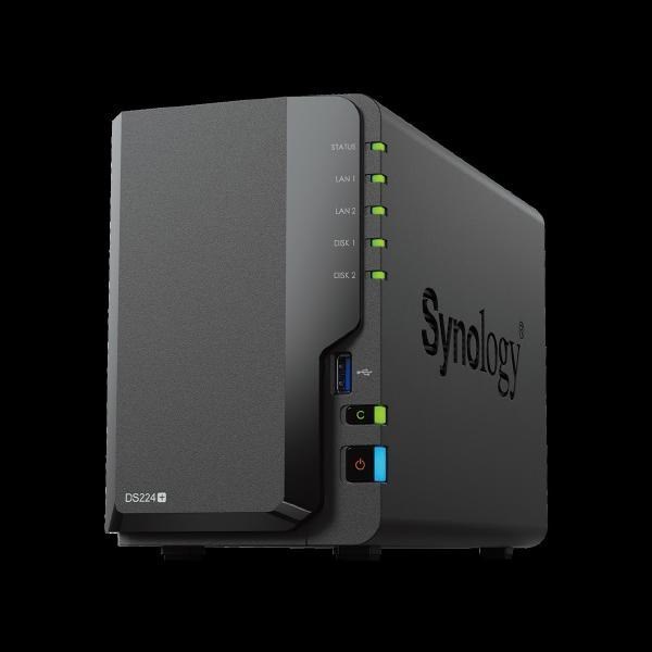 Synology DiskStation DS224+ 2-Bay 3.5" Diskless 2xGbE Nas (HMB),Intel Celeron J4125 4-Core 2.0GHz,USB3.2 X2 , 2 Year Warranty - Coming 19Jul 2023