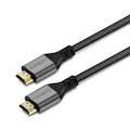 Cygnett Unite 8K Hdmi To Hdmi Cable (1.5M) - Black (CY4532CYHDC), Braided, Supports 8K(60HZ) & 4K(120HZ), Gold Plated Hdmi Tips, Flexible Materials
