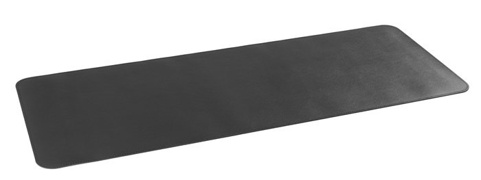 Brateck MP07-3-B Large Single-Sided PVC Leather Mouse Pad Black