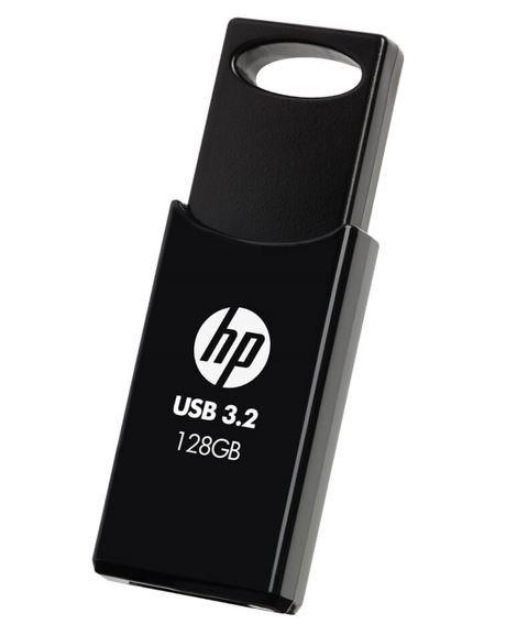 HP 712B 64GB Usb 3.2 Flash Drive Memory Stick Thump Key External Storage Capless Sliding Design Compatible With Windows 10 11 Mac (>16GB/32GB)