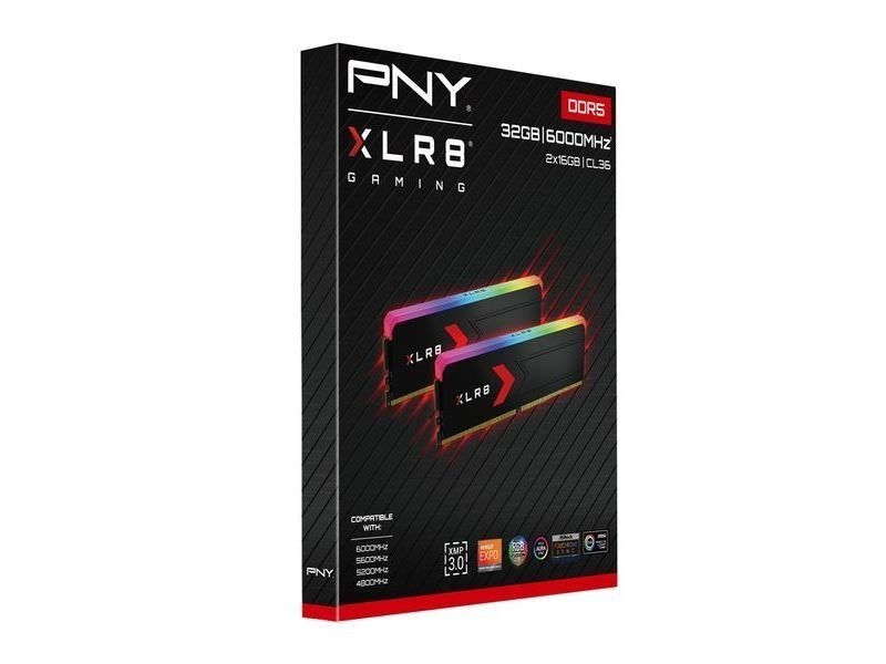 PNY Mako RGB DDR5 6000 32GB(16Gx2) MD32GK2D5600030XRGB