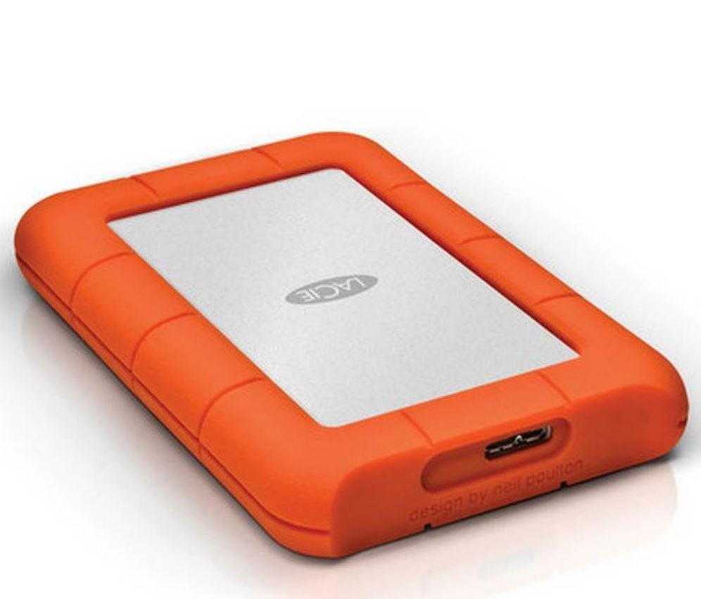 Lacie Rugged Mini 2.5" 4FT Drop Resistant 2TB Usb3.0, 2YR