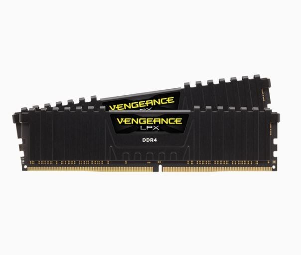 Corsair Vengeance LPX 64GB (2x32GB) DDR4 2666MHz C16 16-18-18-35 1.2V XMP 2.0 Desktop Gaming Memory Black Amd Optimized