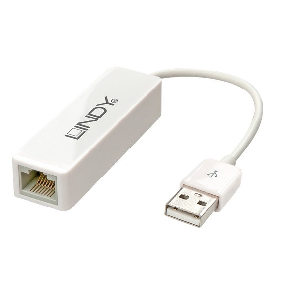 USB 2.0 10/100 Ethernet Adapter, USB Type A