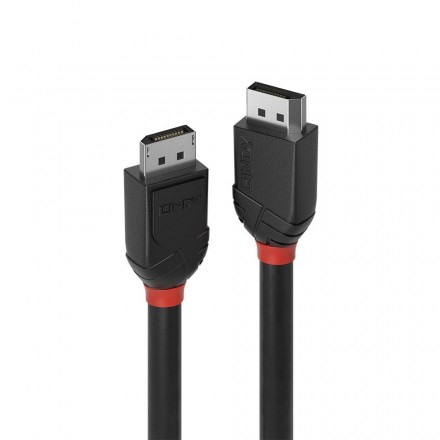 DisplayPort 1.2 Cable, Black Line, 2 meter