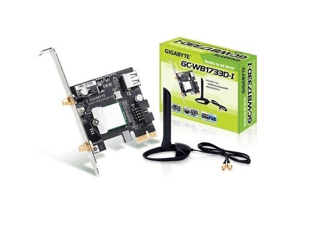 Gigabyte Gc-Wb1733d-I Pcie Expansion Card Wifi + Bluetooth 5 (LS)