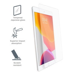 Cygnett OpticShield Apple iPad (10.2') (7TH, 8TH & 9TH Gen) Tempered Glass Screen Protector - (CY3052CPTGL), Superior Impact Absorption, Perfect Fit