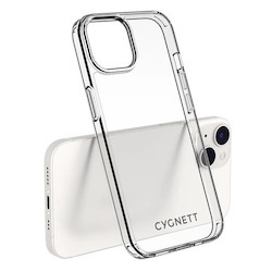 Cygnett AeroShield Apple iPhone 14 Clear Protective Case - (Cy4169cpaeg), Slim, Raised Edges,TPU Frame,Hard-Shell Back,Scratch Resistant,UV Resistance