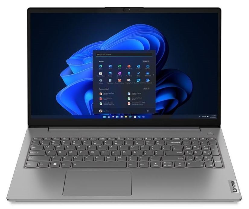 Micron Lenovo V15 15.6' FHD Intel I5-1235U 16GB 512GB SSD NVMe Windows 11 Pro Intel Iris Xe Graphics Usb-C Lan Wifi BT 1YR WTY 1.7KG Notebook ~82Tt00muau