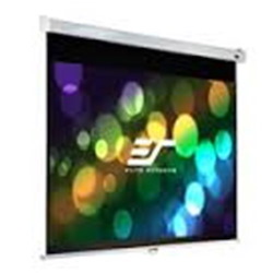 Elite Screens 84" 16:10 Pull Down Screen Manual SRM Pro, Wall / Ceiling Mount - Slow Retraction