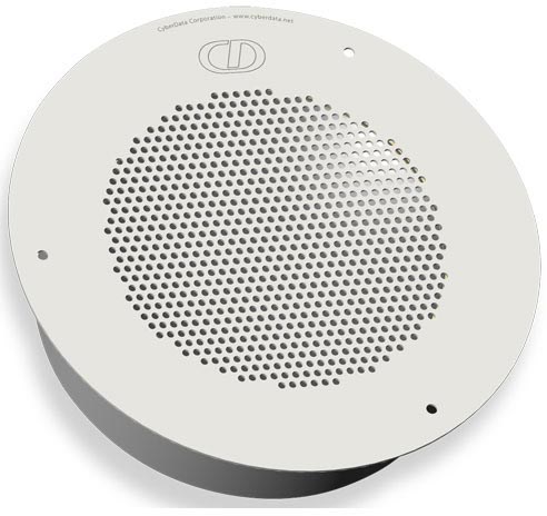CyberData Analogue Speaker For Use With The V2 Ceiling Mounted Speaker - Signal White