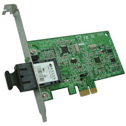 Alloy PCI-e 100Base-FX Multimode Nic (SC) With Asf