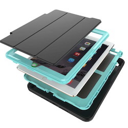 2in1 Rugged case for 6th Gen iPad Black