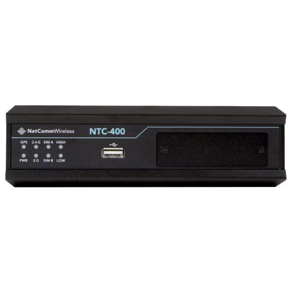 Netcomm NTC-400 4G Lte Cat6 Industrial M2M Router With Dual Sim Failover And Dual Band WiFi