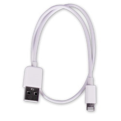 LASER 15cm Lightning/USB Data Transfer Cable for iPod, iPad, iPhone - Pack of 10x