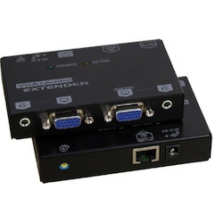 Serveredge VGA+Audio Video Extender Over Cat5 Up To 165 Meters - With Edid Copy & RGB Skew
