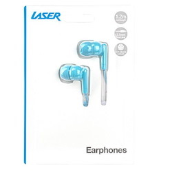 Laser Earbud Earphone Icy Green