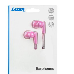 Laser Earbud Earphone Rose Quartz