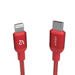 Adam Elements Usb-C To Lightning Cable 120 CM / Red